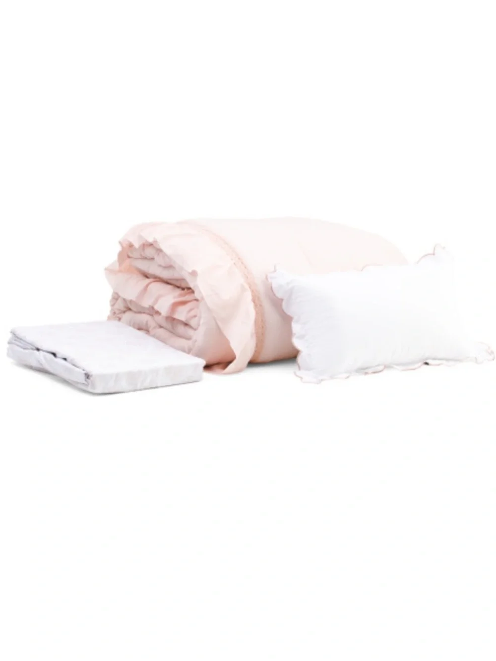 Moss & Willow Pink Floral 8 Piece Bedding Set